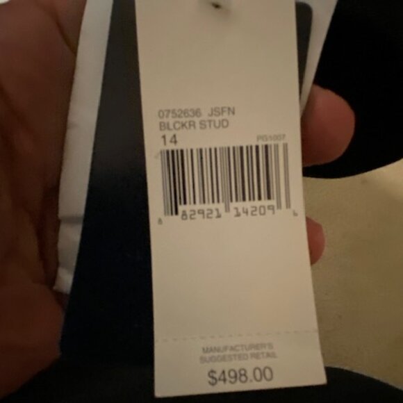 Ralph Lauren Black Jean Jacket sz 14 NWT - Picture 6 of 7